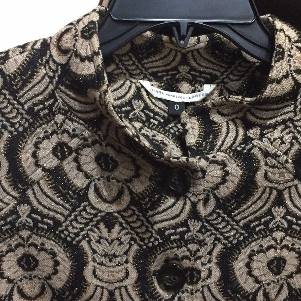 DvF cropped jacket